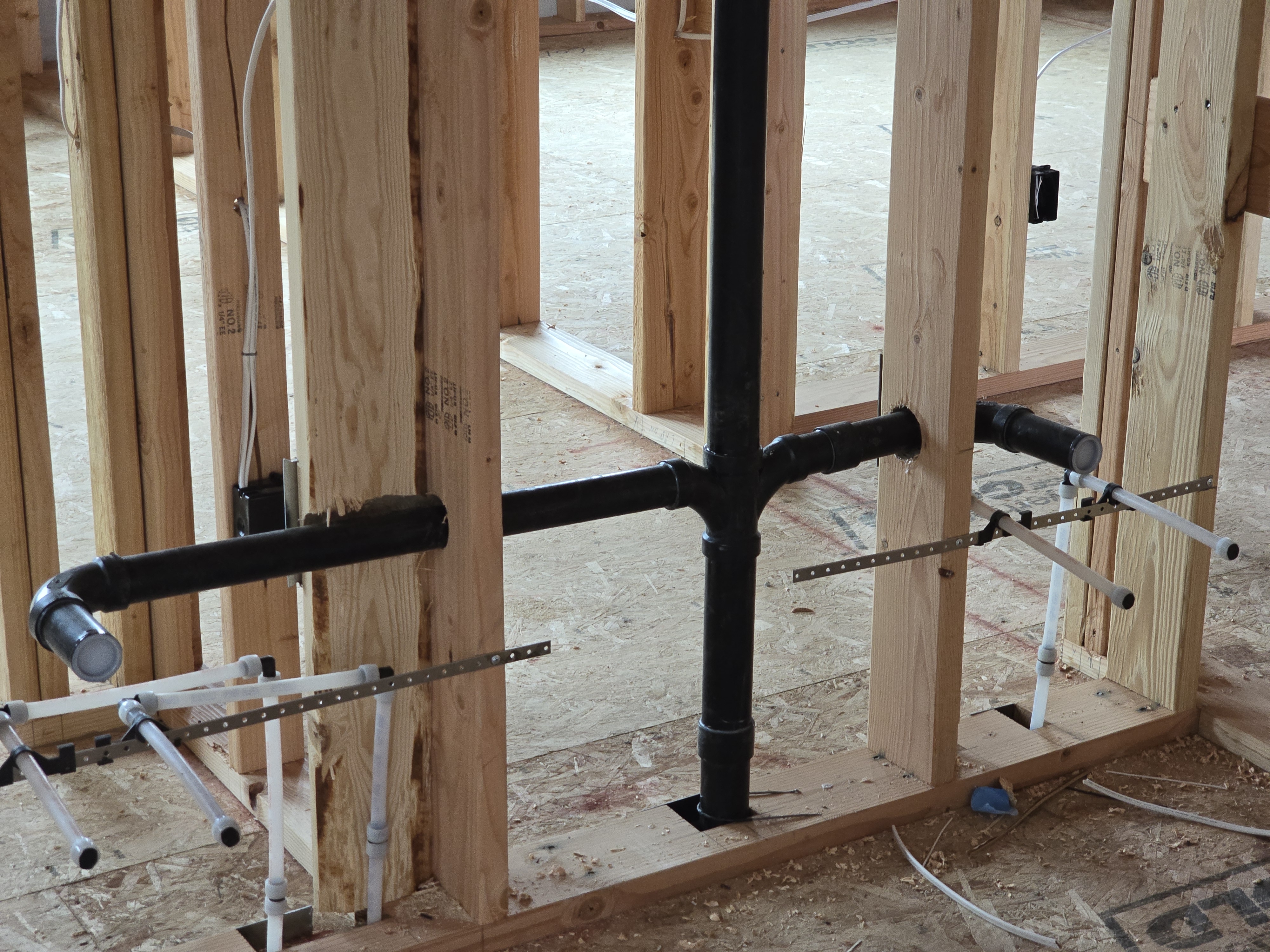 Repair on residential plumbing